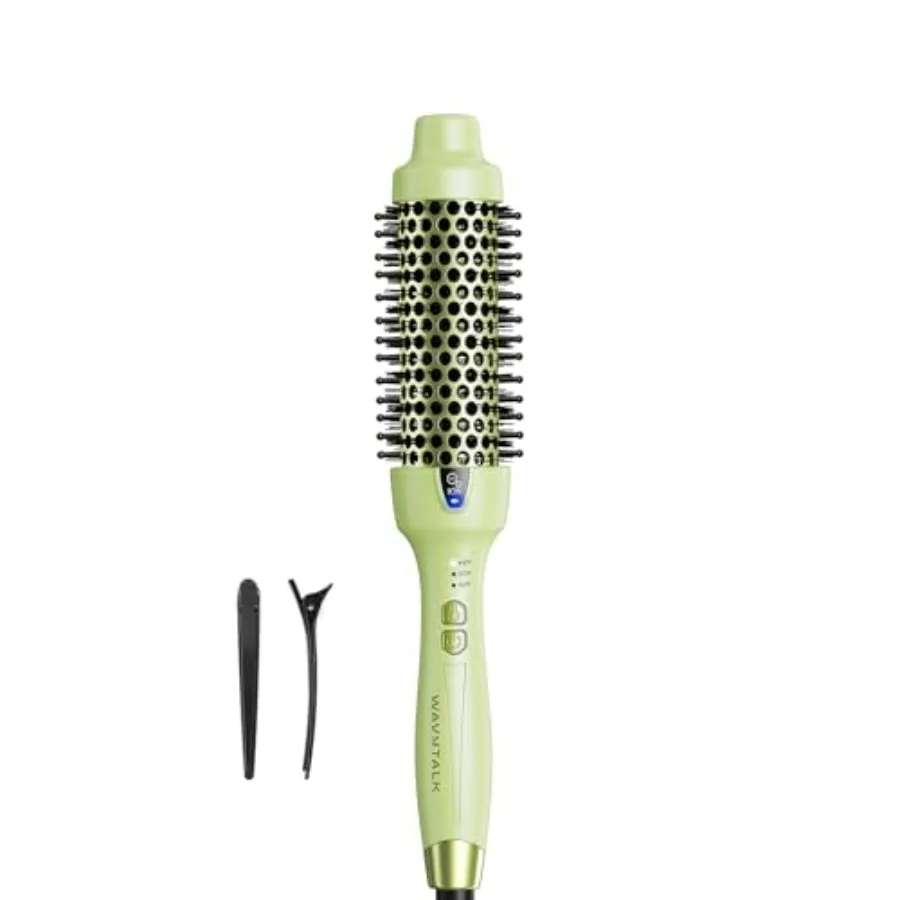 Thermal Brush, Blowout Express Ionic Heated Round Brush Creates Blowout Look Makes Hair Shinier and Smoother, Dual Voltage, Eas
Thermal Brush, Blowout Express Ionic Heated Round Brush Creates Blowout Look Makes Hair Shinier and Smoother, Dual Voltage, Eas