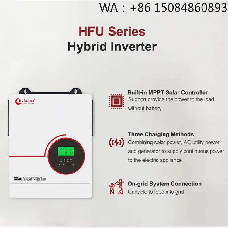8.5KW Split Phase Solar Inverter, Solar Accessories, 100-500V PV Input, 99% Efficiency WIFI Intelligent MPPT Converter
8.5KW Split Phase Solar Inverter, Solar Accessories, 100-500V PV Input, 99% Efficiency WIFI Intelligent MPPT Converter