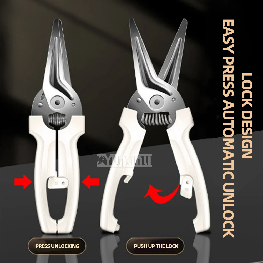 Stainless Steel Magnetic Kitchen Scissors Multi-functional Household Tool Meat Fishing Vegetables Shears Cutter
Stainless Steel Magnetic Kitchen Scissors Multi-functional Household Tool Meat Fishing Vegetables Shears Cutter