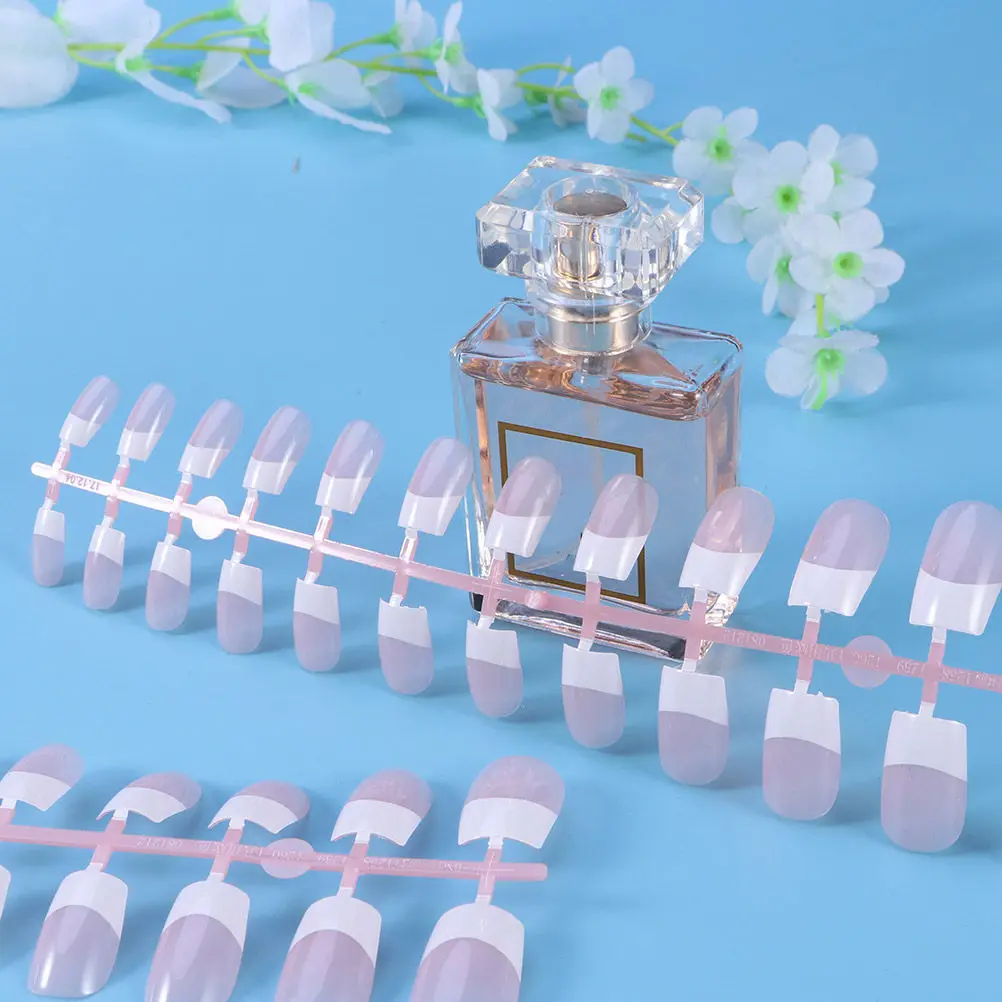 240Pcs Clear French Artificial Nail Tips 12 Sizes Perfect Length Thickness for Nail Art Beginners Professionals DIY Home Salon
240Pcs Clear French Artificial Nail Tips 12 Sizes Perfect Length Thickness for Nail Art Beginners Professionals DIY Home Salon