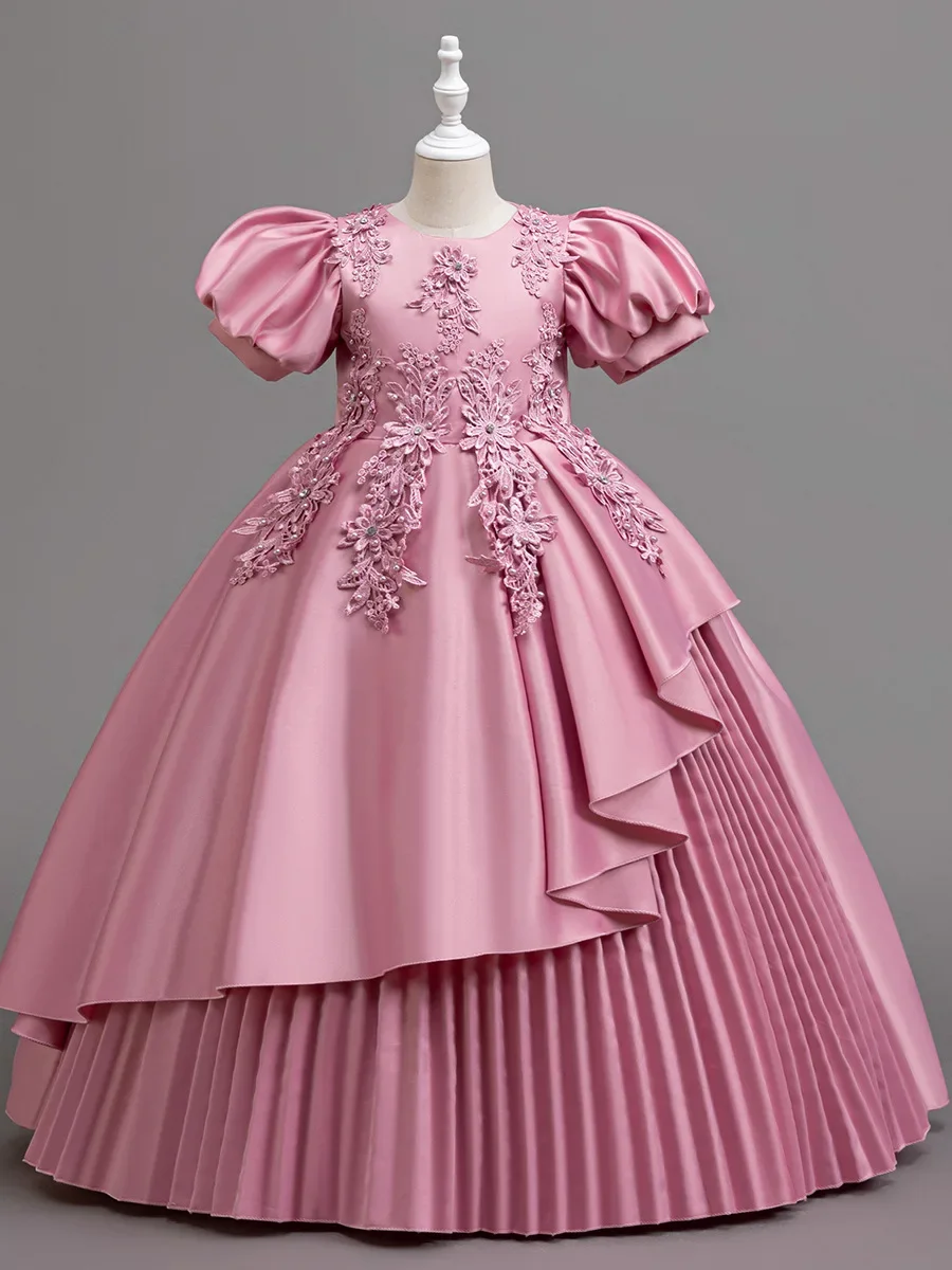 Детская одежда, новое детское элегантное платье от 4 до 12 лет для девочек, церемониальные платья с цветочным узором для девочек
Детская одежда, новое детское элегантное платье от 4 до 12 лет для девочек, церемониальные платья с цветочным узором для девочек