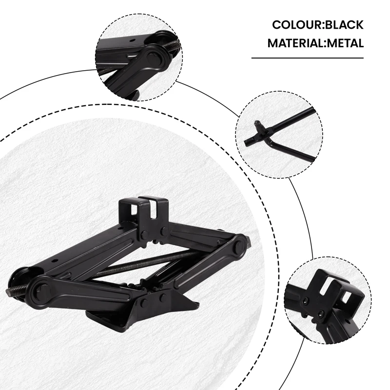 Car Scissor Jack 2 Ton (4000Lbs) Capacity Portable Steel Tire Jack With Handle Sedans Coupes Suvs Oversized Base Jack
Car Scissor Jack 2 Ton (4000Lbs) Capacity Portable Steel Tire Jack With Handle Sedans Coupes Suvs Oversized Base Jack