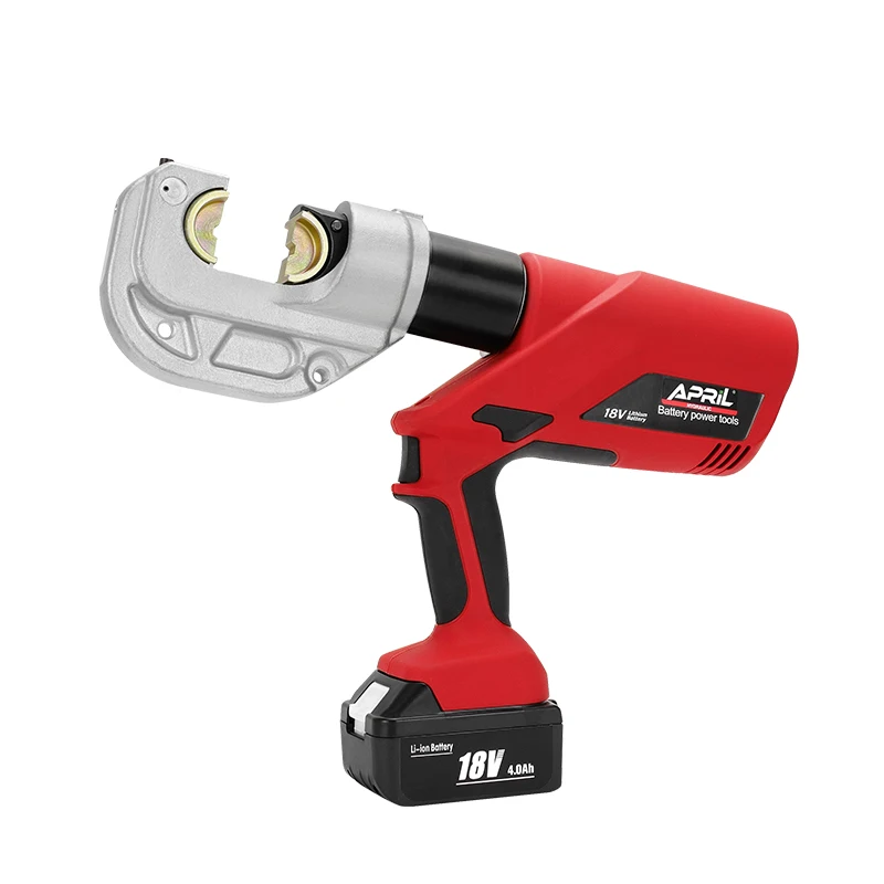 EC-400B Hydraulic Electric Cable Terminal Crimper Battery Powered Copper Crimping Tool
EC-400B Hydraulic Electric Cable Terminal Crimper Battery Powered Copper Crimping Tool