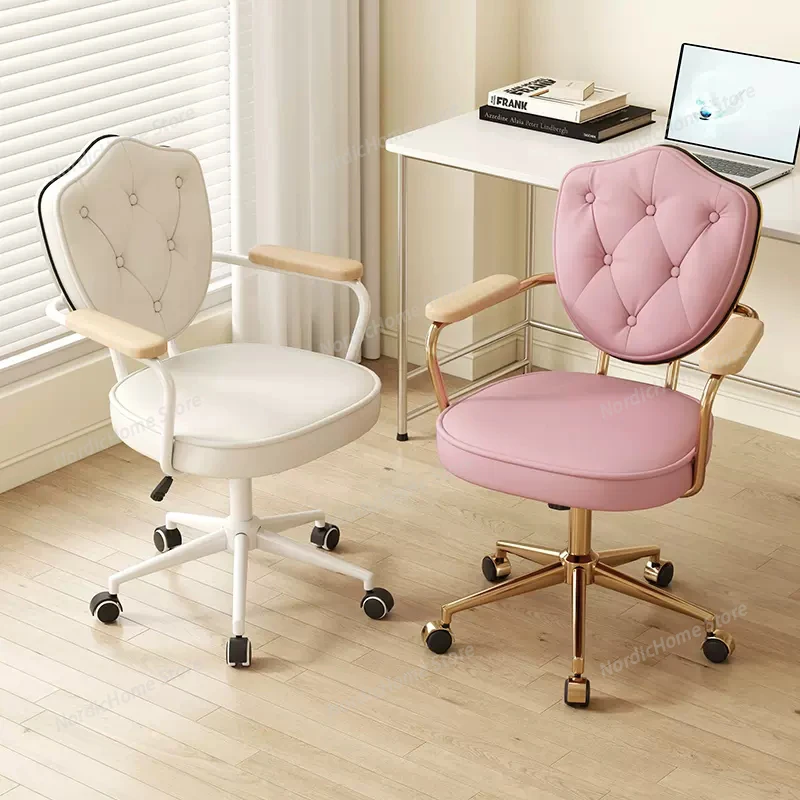 Luxury Leather Office Chair Vanity Nordic Bedroom Low Dresser Office Chair Student Reading Kids Sillas De Oficina Home Furniture
Luxury Leather Office Chair Vanity Nordic Bedroom Low Dresser Office Chair Student Reading Kids Sillas De Oficina Home Furniture