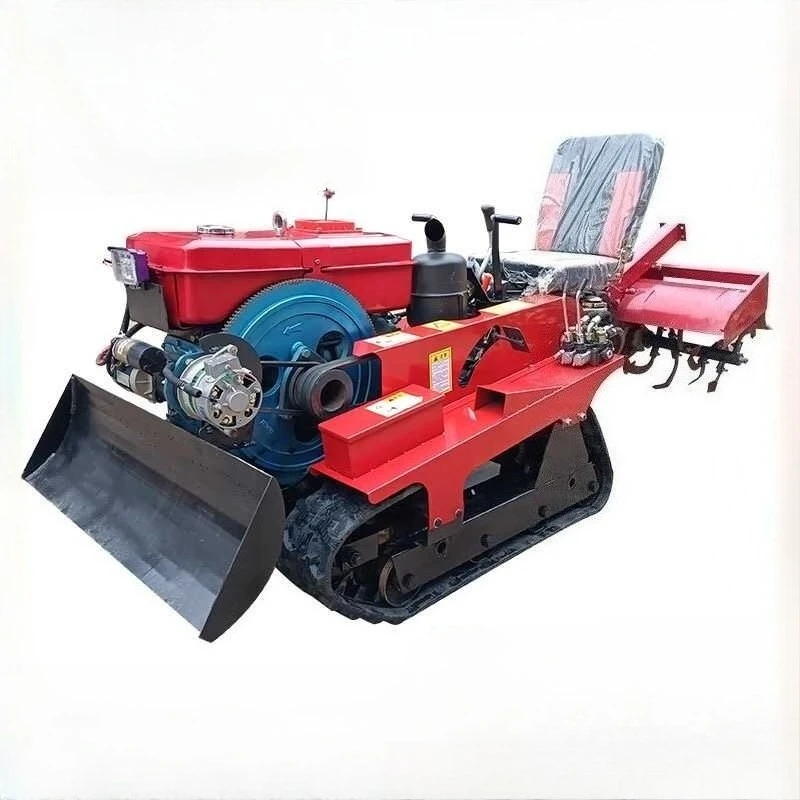 2025Diesel Garden Mini Crawler Tractor Rotary Tiller Cultivator for Agriculture Retail Ride-On Wheel Tractor Farm
2025Diesel Garden Mini Crawler Tractor Rotary Tiller Cultivator for Agriculture Retail Ride-On Wheel Tractor Farm