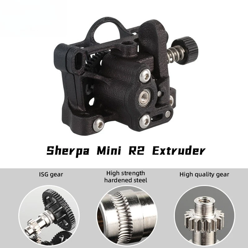 New Sherpa MINI R2 Extruder Wear-Resistant Integrated Hardened Steel Gear 3D Printer Accessories
New Sherpa MINI R2 Extruder Wear-Resistant Integrated Hardened Steel Gear 3D Printer Accessories