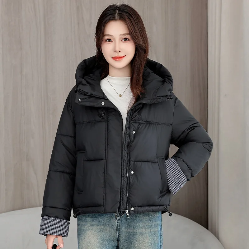 Пуховое пальто с капюшоном, женские парки, новинка 2026, осень-зима, теплая куртка с хлопковой подкладкой, женское пальто с хлебом, короткое корейское пальто, топы
Пуховое пальто с капюшоном, женские парки, новинка 2026, осень-зима, теплая куртка с хлопковой подкладкой, женское пальто с хлебом, короткое корейское пальто, топы