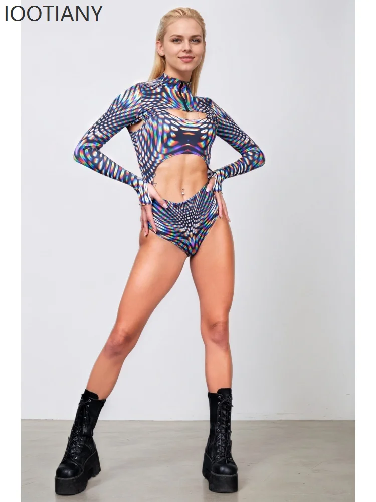 IOOTIANY Sexy Graffiti Tights Swimsuit Coat Carnival Open Heart Vest Bodysuit Leotard Gothic Cosplay Party Role Play Swimwear
IOOTIANY Sexy Graffiti Tights Swimsuit Coat Carnival Open Heart Vest Bodysuit Leotard Gothic Cosplay Party Role Play Swimwear