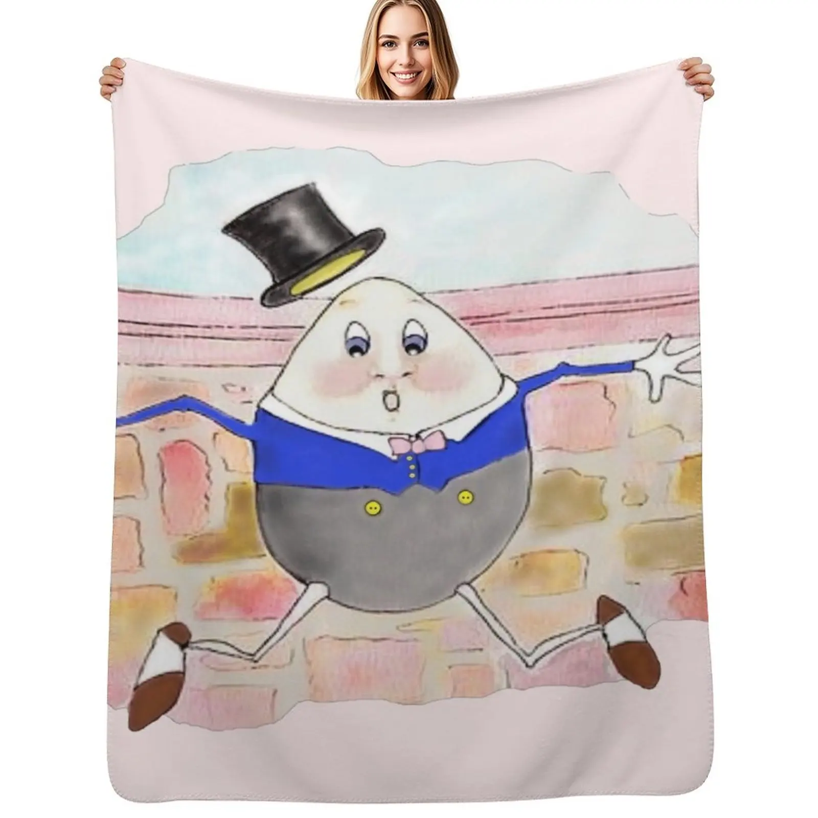 Humpty Dumpty Had a Great Fall Throw Blanket Portable Lightweight Blanket for Travel Camping
Humpty Dumpty Had a Great Fall Throw Blanket Portable Lightweight Blanket for Travel Camping