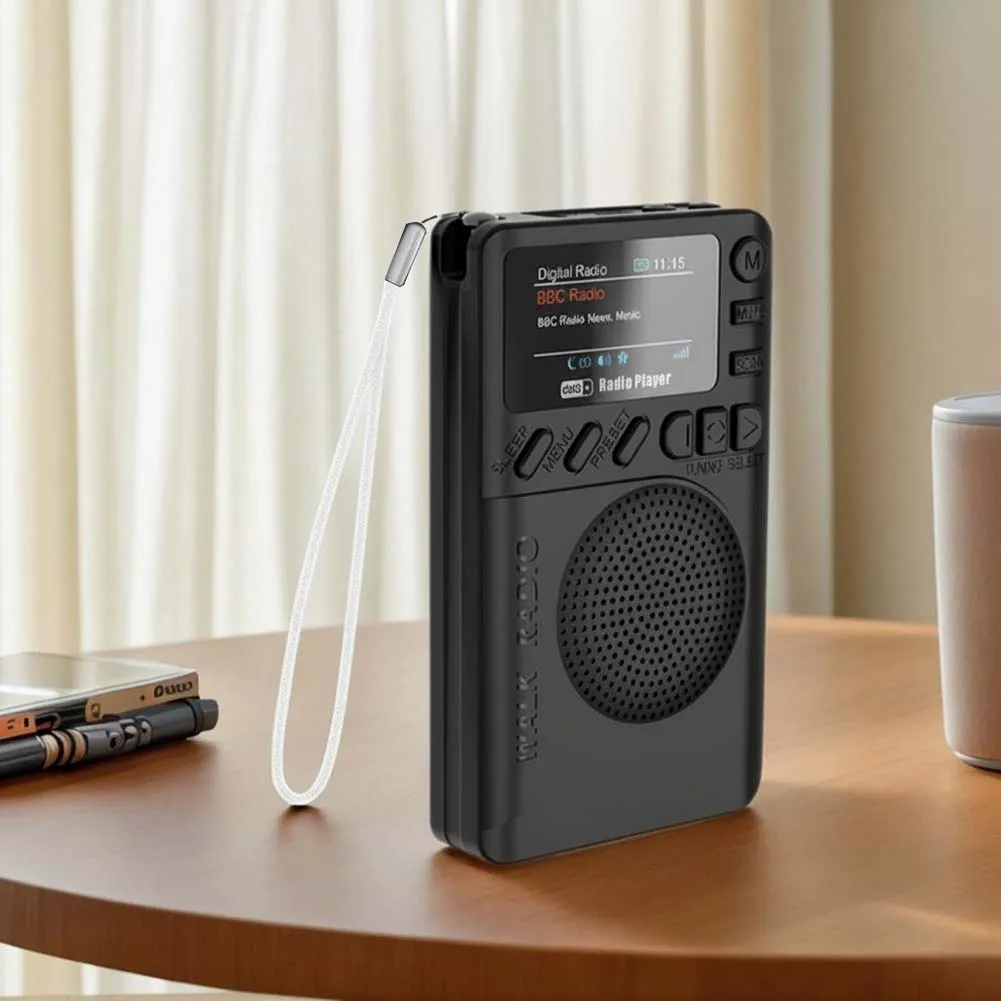 Portable Radio Speaker with Headphone Jack Color Screen Pocket Radio Rechargeable MP3 Playback Speaker for Running Sports
Portable Radio Speaker with Headphone Jack Color Screen Pocket Radio Rechargeable MP3 Playback Speaker for Running Sports