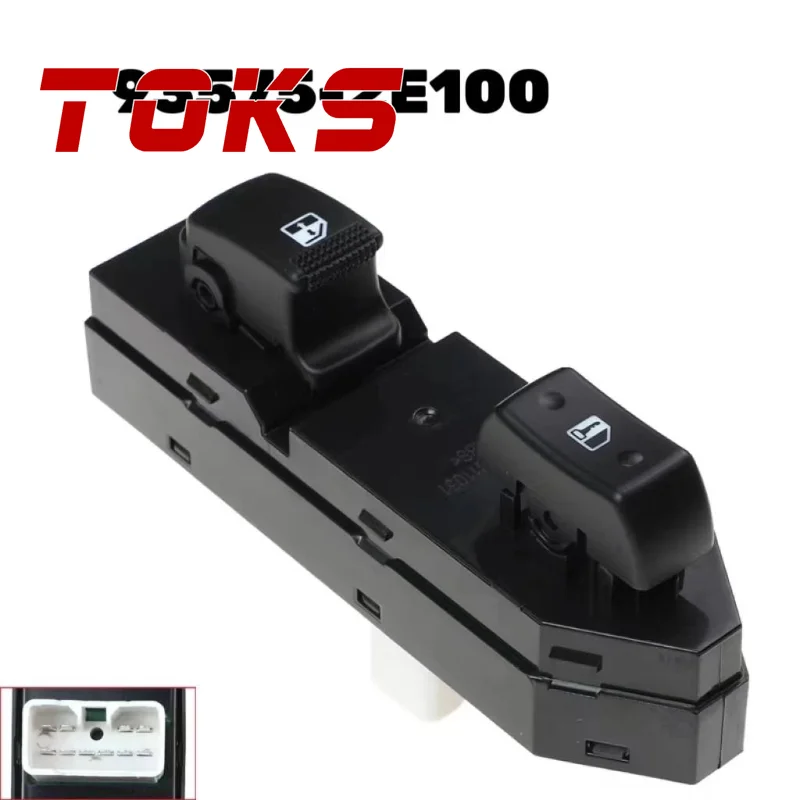 TOKS 93575-2E100 10-контактный передний правый переключатель управления стеклоподъемником для Hyundai Tucson GLS GL L SE LX MK1 2,0 2,7 05-2009 935752 E100
TOKS 93575-2E100 10-контактный передний правый переключатель управления стеклоподъемником для Hyundai Tucson GLS GL L SE LX MK1 2,0 2,7 05-2009 935752 E100