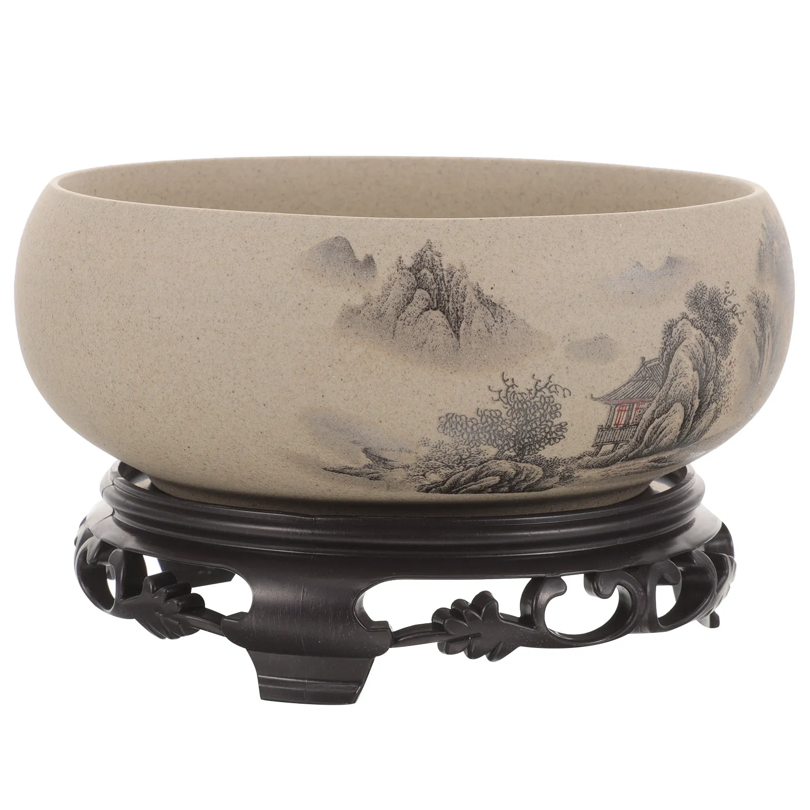 Набор из 1 керамического цветочного горшка в китайском стиле: прочный декоративный кашпо для садоводства в помещении и на улице, гидропонный горшок
Набор из 1 керамического цветочного горшка в китайском стиле: прочный декоративный кашпо для садоводства в помещении и на улице, гидропонный горшок