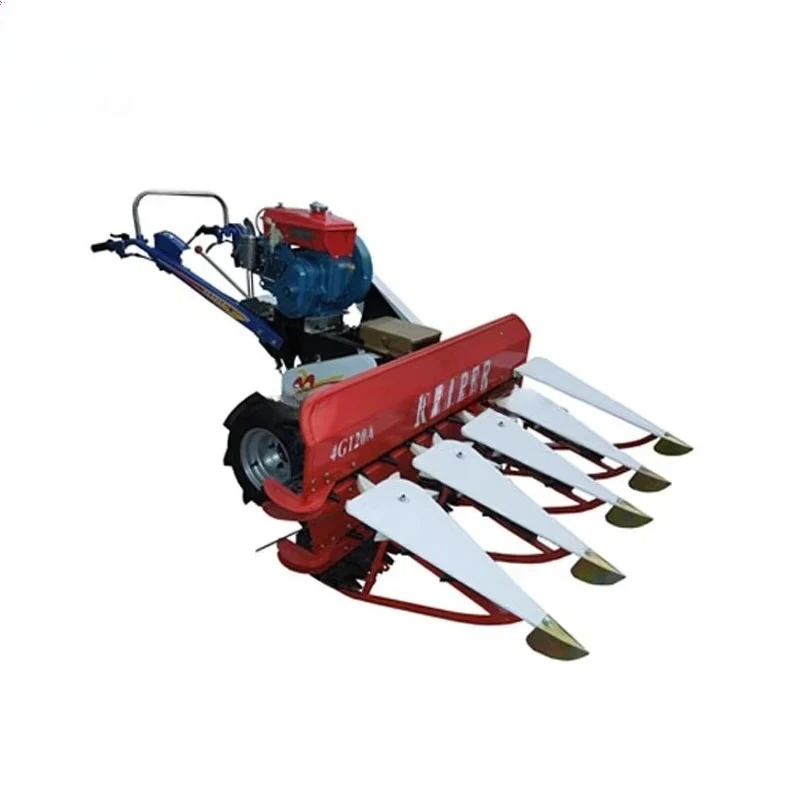 Mini Hand Push Wheat Paddy Rice Reaper Harvester Grass Cutter Binder Machine
Mini Hand Push Wheat Paddy Rice Reaper Harvester Grass Cutter Binder Machine