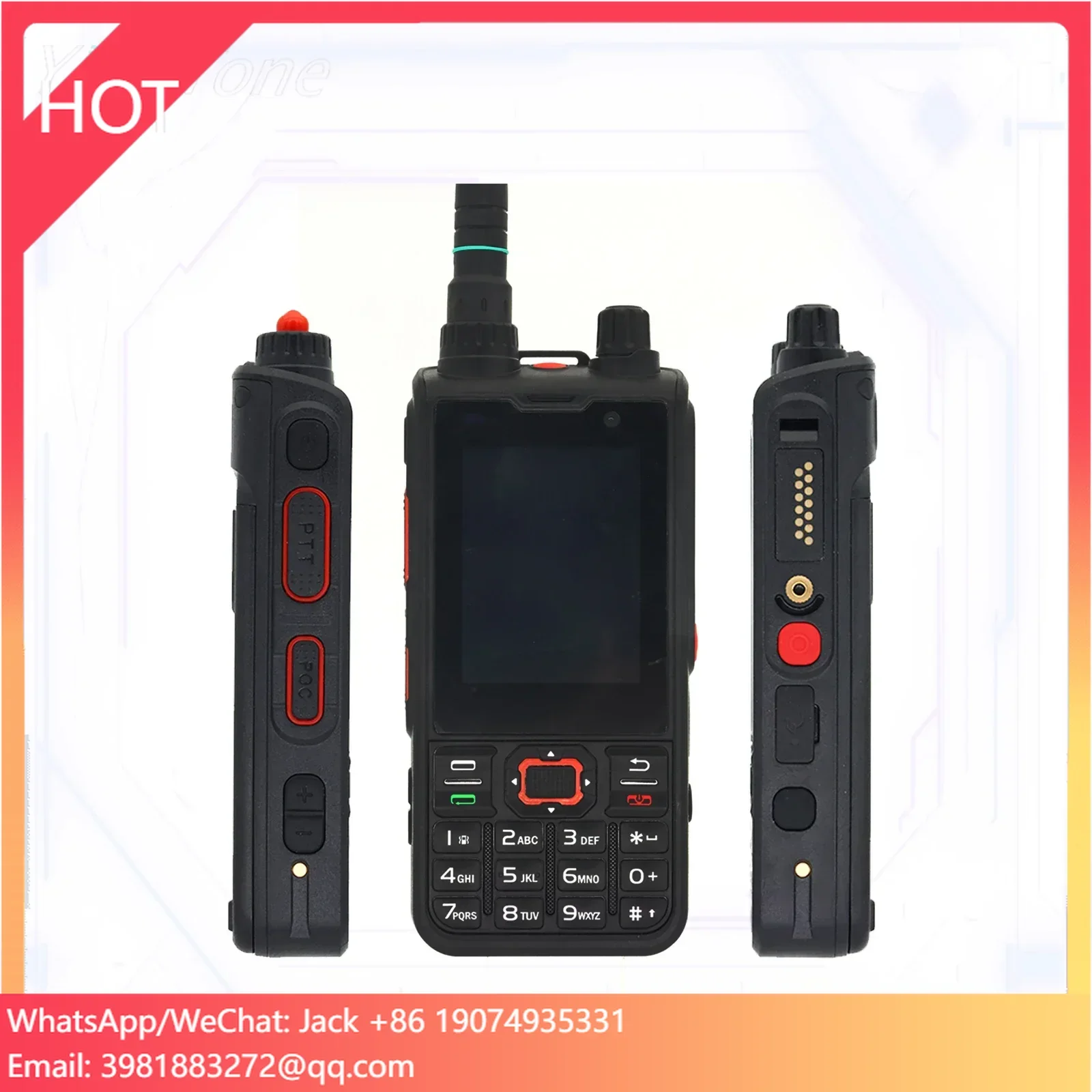 NEW W8+ DMR 2W POC Mobile Network Radio Public Intercom Adroid10 5G Phone Long Range Digit/simulation GPS Beidou Walkie Talkie
NEW W8+ DMR 2W POC Mobile Network Radio Public Intercom Adroid10 5G Phone Long Range Digit/simulation GPS Beidou Walkie Talkie