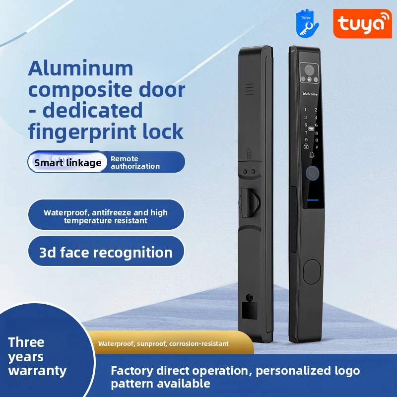 Broken Bridge Aluminum Facial Recognition Smart Lock Graffiti Fingerprint Lock Waterproof and High Temperature Resistance
Broken Bridge Aluminum Facial Recognition Smart Lock Graffiti Fingerprint Lock Waterproof and High Temperature Resistance
