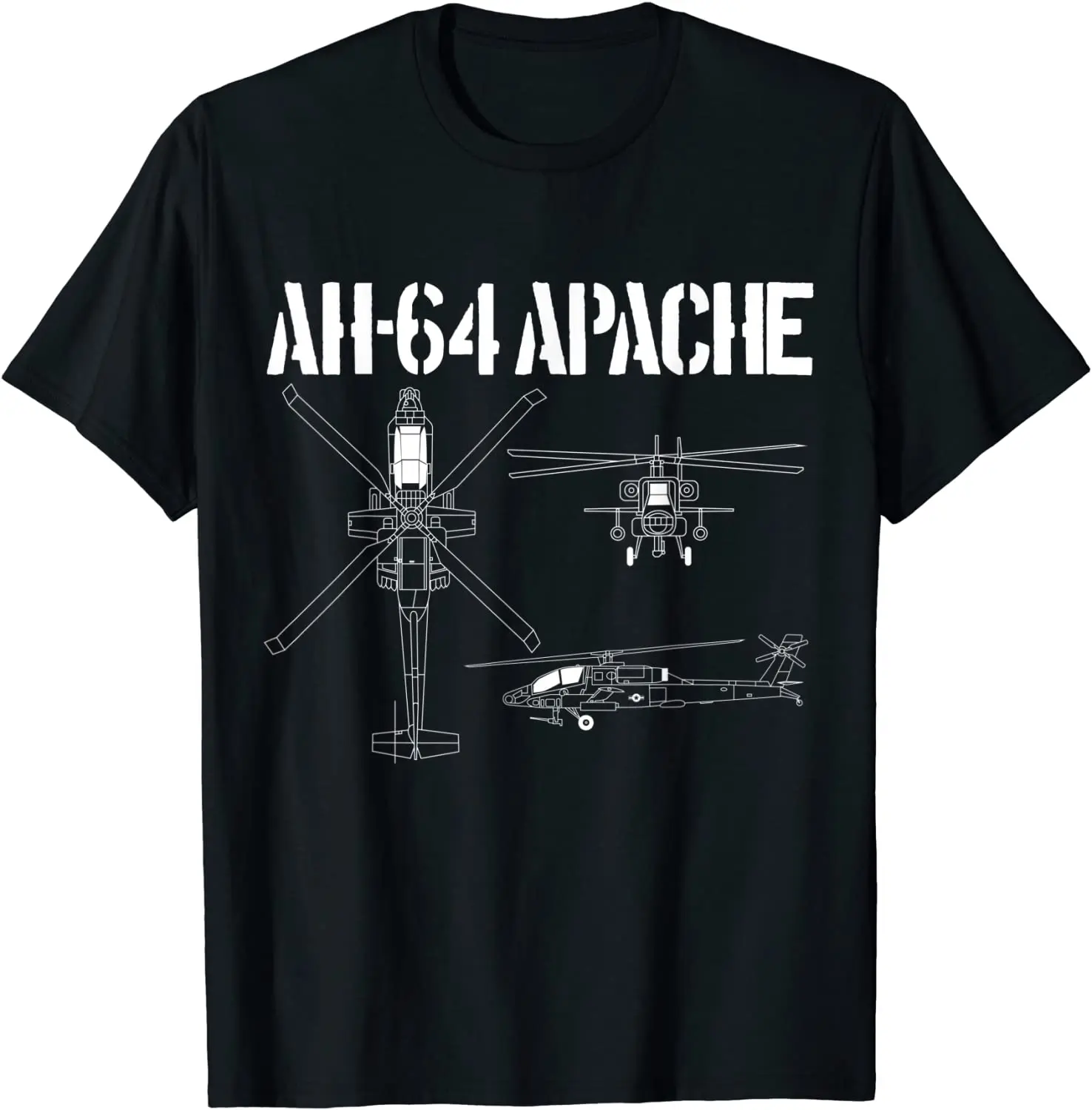 AH64 Apache Schematic Military Attack Helicopter T-Shirt. Summer Cotton Short Sleeve O-Neck Mens T Shirt New S-3XL
AH64 Apache Schematic Military Attack Helicopter T-Shirt. Summer Cotton Short Sleeve O-Neck Mens T Shirt New S-3XL