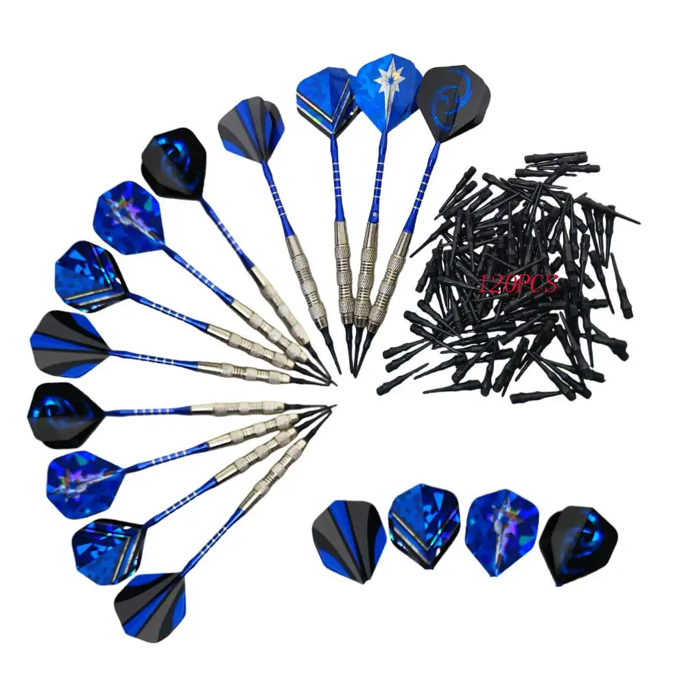 12pcs 18G Soft Tip Darts with Aluminum Shafts - Includes 120 Extra Tips & 4 Flight Protectors Complete Electronic Dartboard Set
12pcs 18G Soft Tip Darts with Aluminum Shafts - Includes 120 Extra Tips & 4 Flight Protectors Complete Electronic Dartboard Set