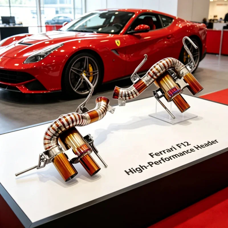Titanium Valvetronic Exhaust Catback for Ferrari F12 812 6.2L Car Rear Axle Exhaust Pipes Muffler Power Upgrade
Titanium Valvetronic Exhaust Catback for Ferrari F12 812 6.2L Car Rear Axle Exhaust Pipes Muffler Power Upgrade