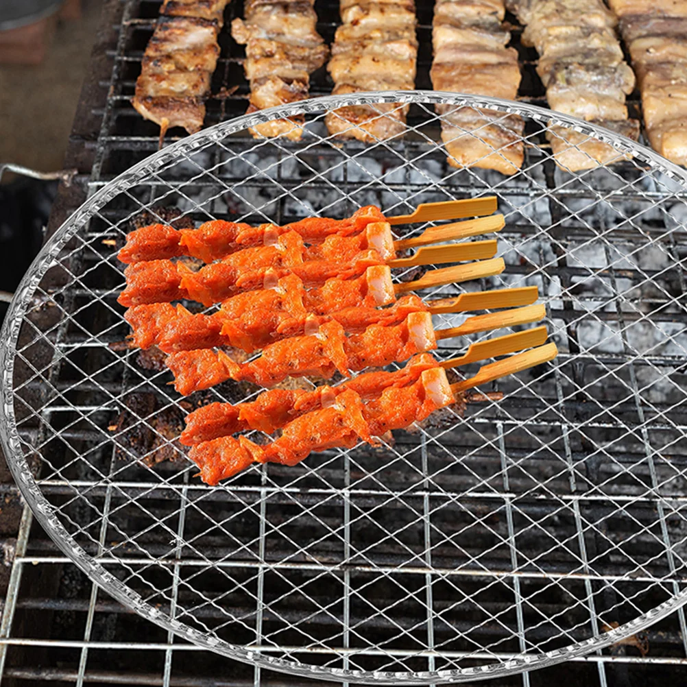10pcs Net Grilling Mats Grate Round Mat Outdoor Mesh Cooking Galvanized Wire Rack Camping Fire Pit Grill Disposable
10pcs Net Grilling Mats Grate Round Mat Outdoor Mesh Cooking Galvanized Wire Rack Camping Fire Pit Grill Disposable
