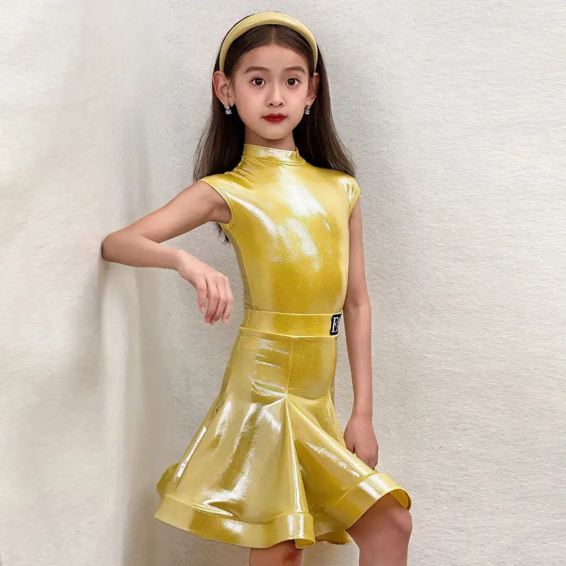 Bright Color Chidren'S Ballroom Dance Professional Costume Girls Latin Dance Competition Dress Kids Competition Dancewear
Bright Color Chidren'S Ballroom Dance Professional Costume Girls Latin Dance Competition Dress Kids Competition Dancewear