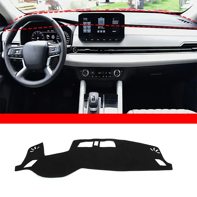 For Mitsubishi Outlander 2023+ Polyester Black Car Styling Dashboard Sun Protection Mat Car Interior Protection Accessories LHD
For Mitsubishi Outlander 2023+ Polyester Black Car Styling Dashboard Sun Protection Mat Car Interior Protection Accessories LHD