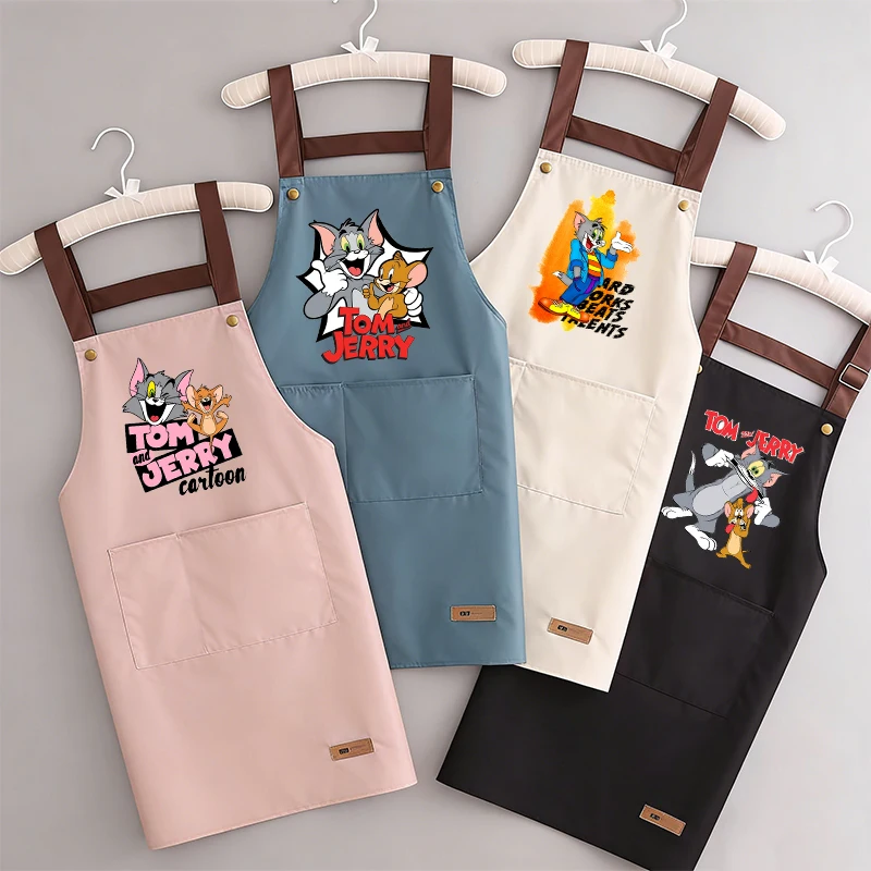 Tom and Jerry Woman Apron Man Home Baking Restaurant Barbecue Beverage Apron Waterproof Oil Resistant Sleeveless Pinafor NEW
Tom and Jerry Woman Apron Man Home Baking Restaurant Barbecue Beverage Apron Waterproof Oil Resistant Sleeveless Pinafor NEW
