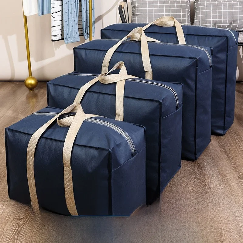 Large Capacity Luggage Packing Bag for Graduates Clothes And Quilt Storage Bag Travel Bag with Rod Portable Mover Bag
Large Capacity Luggage Packing Bag for Graduates Clothes And Quilt Storage Bag Travel Bag with Rod Portable Mover Bag