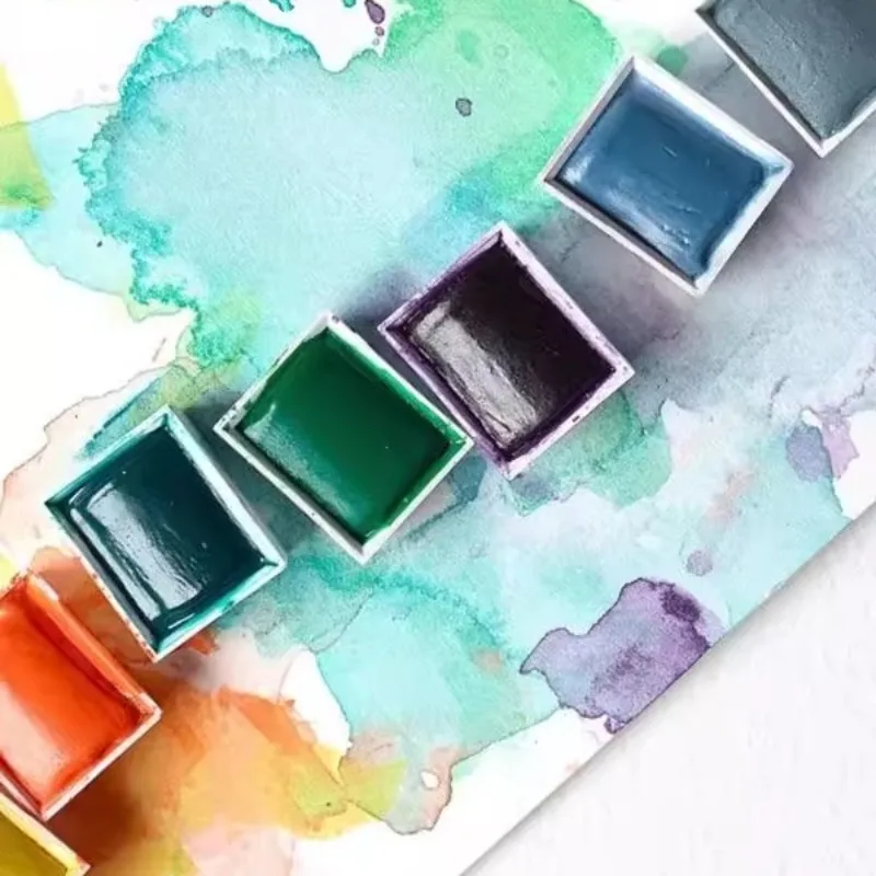 Newly-recreated Color Windsor Newton Professional-grade Half-block Solid Watercolor Portable Art Supplies Creation Water Color
Newly-recreated Color Windsor Newton Professional-grade Half-block Solid Watercolor Portable Art Supplies Creation Water Color
