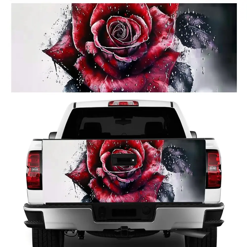 Red Roses with Water Droplet Car Tail Trunk Protect Vinly Decal Auto Accessories DIY Hood Decoration Sticker for Off-road Pickup
Red Roses with Water Droplet Car Tail Trunk Protect Vinly Decal Auto Accessories DIY Hood Decoration Sticker for Off-road Pickup
