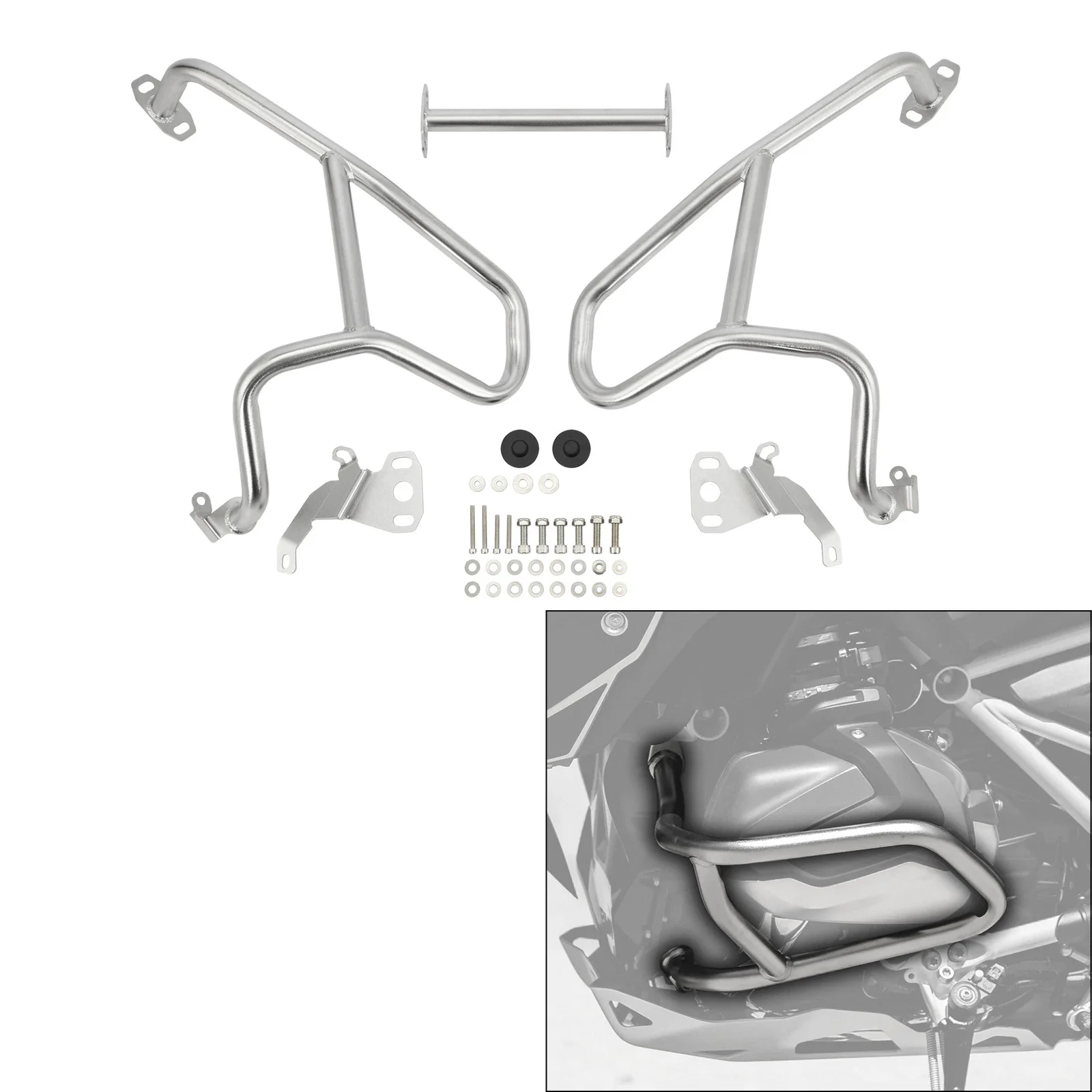 Motorcycle Lower Engine Protector Guard Crash Bars For BMW R1250GS 2018-2023
Motorcycle Lower Engine Protector Guard Crash Bars For BMW R1250GS 2018-2023