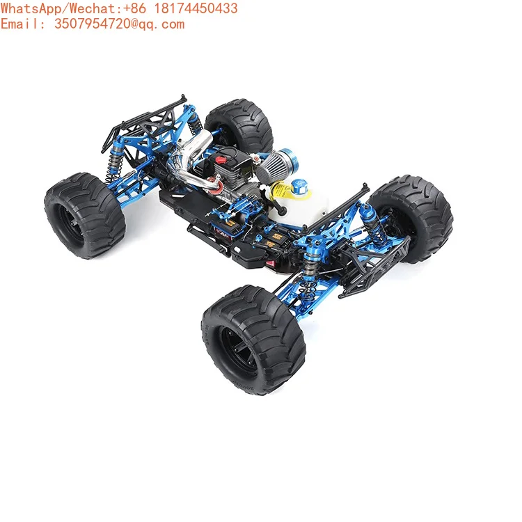 1/5 Scale ROFUN XLT 4WD 45CC Engine RC Monster Truck Car
1/5 Scale ROFUN XLT 4WD 45CC Engine RC Monster Truck Car