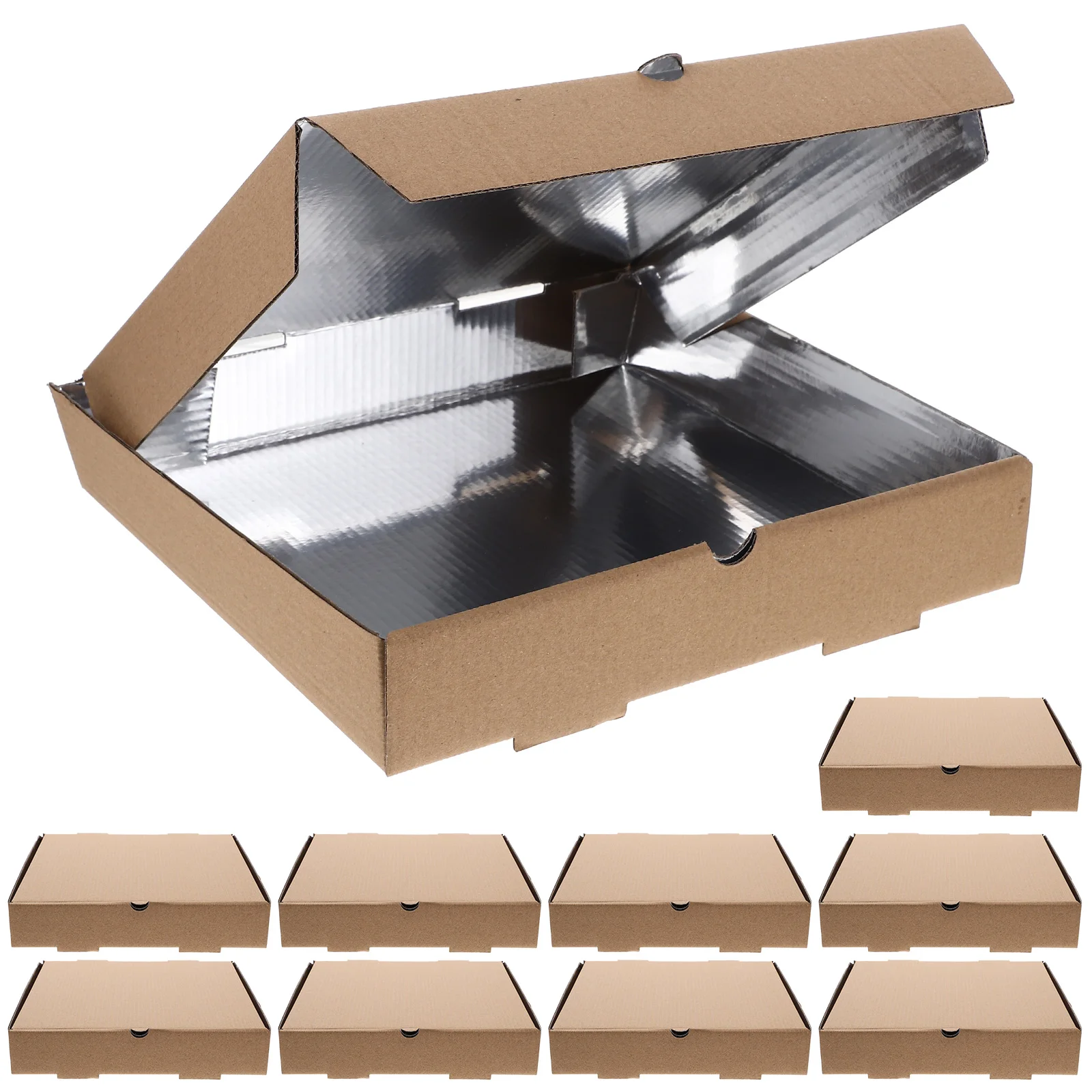 10 Pcs Insulated Pizza Box 7 Inch 18 5x18 5x4cm Heat Retention Aluminum Foil Small Boxes Storage Container Plates Party
10 Pcs Insulated Pizza Box 7 Inch 18 5x18 5x4cm Heat Retention Aluminum Foil Small Boxes Storage Container Plates Party