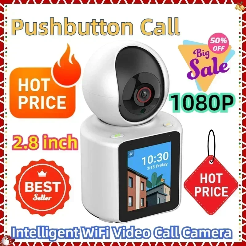 Intelligent WiFi Video Call Camera 2.8 inch IPS Screen FHD1080P Two Way Audio Video Call Pushbutton Call
Intelligent WiFi Video Call Camera 2.8 inch IPS Screen FHD1080P Two Way Audio Video Call Pushbutton Call
