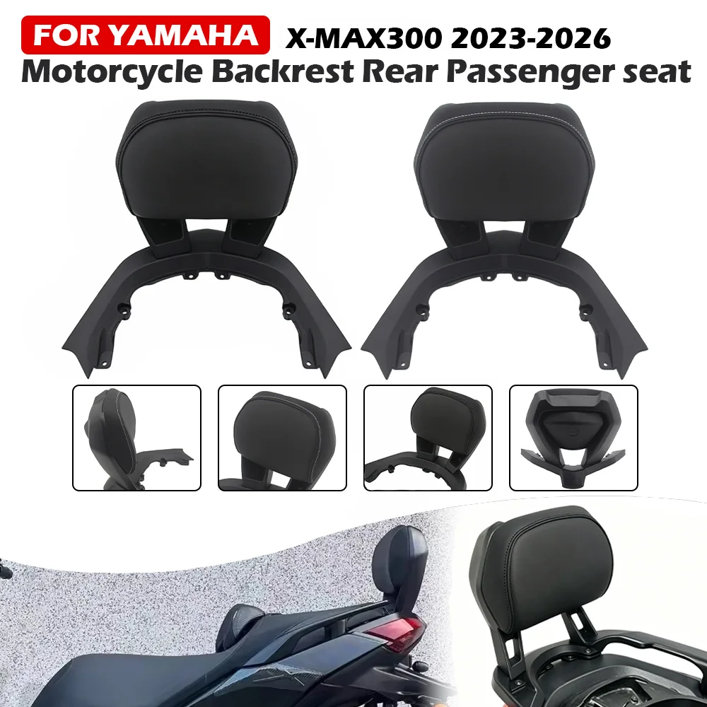 Motorcycle Rear Backrest For X MAX 300 X-MAX300 2023-2025 Rear Backrest Cushion Rear Passenger Backrest Accessories
Motorcycle Rear Backrest For X MAX 300 X-MAX300 2023-2025 Rear Backrest Cushion Rear Passenger Backrest Accessories
