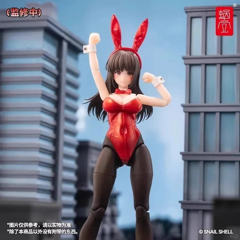 Snail Shell 1/12 Scale Articulated Action Figure Fantasy JK Series Bunny Girl Rena With Interchangeable Parts Bonus Accessories
Snail Shell 1/12 Scale Articulated Action Figure Fantasy JK Series Bunny Girl Rena With Interchangeable Parts Bonus Accessories