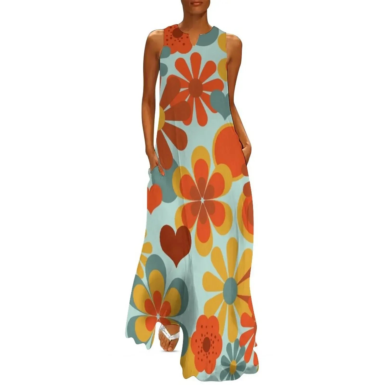 70's Flower Power Long Dress dress for women 2025 Dress for girls luxury evening dresses for women 2025
70's Flower Power Long Dress dress for women 2025 Dress for girls luxury evening dresses for women 2025