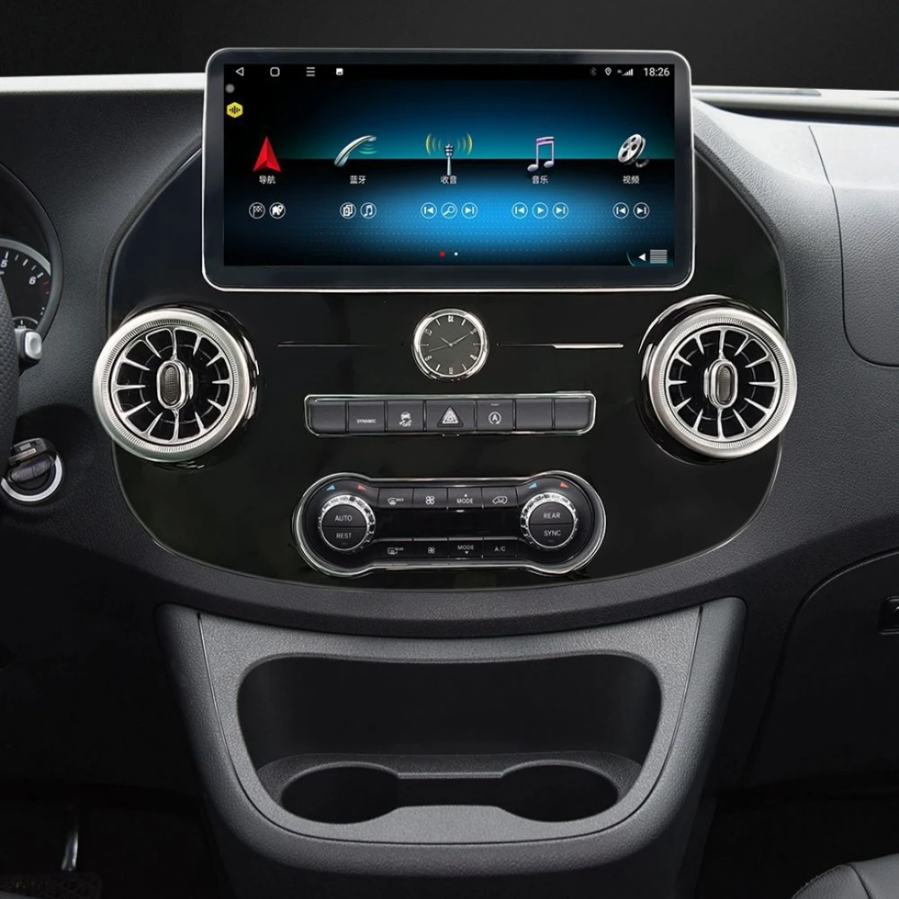 Автомагнитола 12,3 дюйма, стерео, DSP, мультимедийный плеер для Mercedes-Benz VITO 2016-2021, Android, GPS-навигатор, Carplay, головное устройство 128G
Автомагнитола 12,3 дюйма, стерео, DSP, мультимедийный плеер для Mercedes-Benz VITO 2016-2021, Android, GPS-навигатор, Carplay, головное устройство 128G