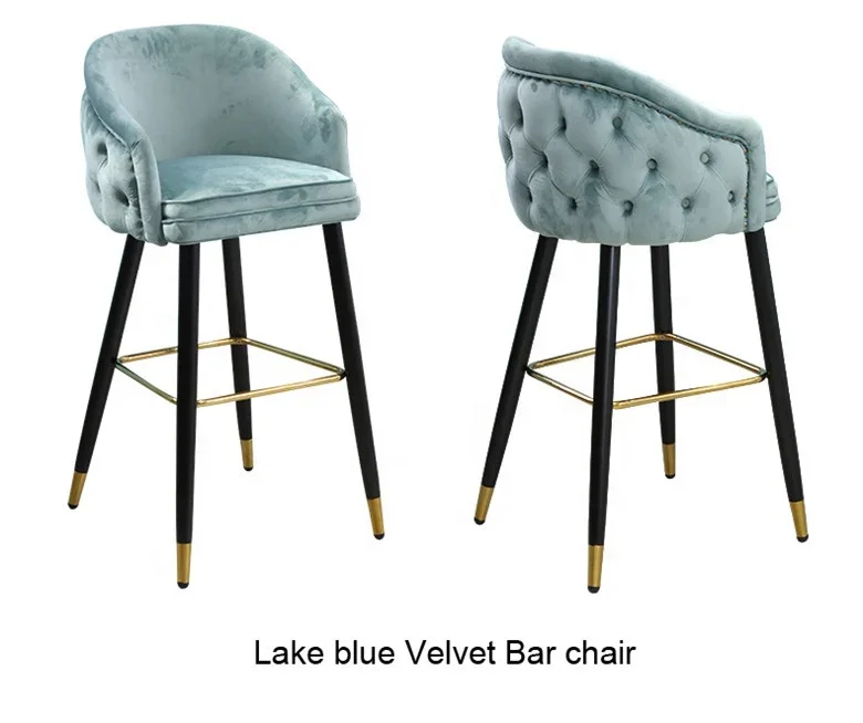 #Metal Cover High Bar Stool Modern Nave Blue Velvet Restaurant Bar Chair Gold Dining Chair Dining Room Furniture Home Furniture
#Metal Cover High Bar Stool Modern Nave Blue Velvet Restaurant Bar Chair Gold Dining Chair Dining Room Furniture Home Furniture
