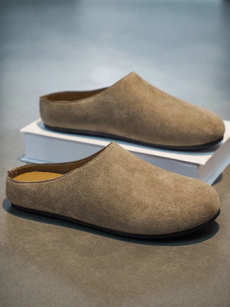 Birkenstyle Men's Slippers 2026 New Summer Anti-slip Casual Home Lazy One-step Mule Half Slippers Comfortable Breathable
Birkenstyle Men's Slippers 2026 New Summer Anti-slip Casual Home Lazy One-step Mule Half Slippers Comfortable Breathable