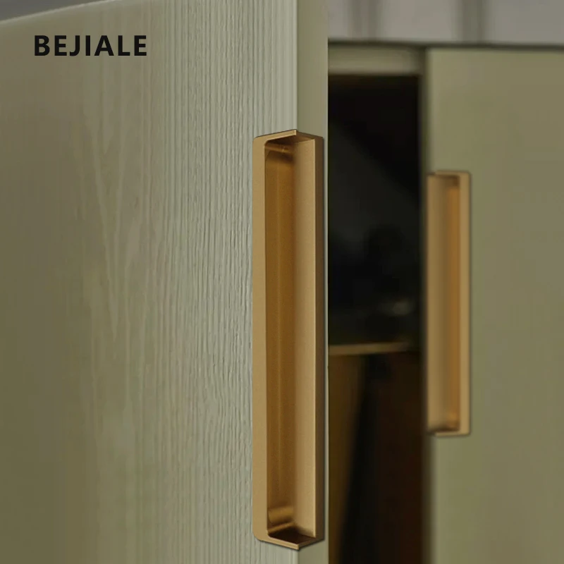 Embedded Bark Shake Handshandle Wardrobe Door Golden Cabinet Drawer Black Tatami Hidden Invisible Modern Contracted Handle
Embedded Bark Shake Handshandle Wardrobe Door Golden Cabinet Drawer Black Tatami Hidden Invisible Modern Contracted Handle