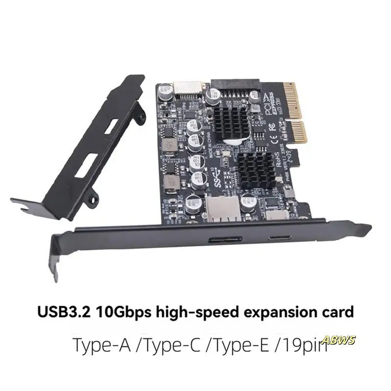 2-портовая карта расширения PCI-E 4X к USB 3.2 Gen 2 A Type C Карта расширения Pcie 3.0 к USB 3.2 Передний адаптер Type-E
2-портовая карта расширения PCI-E 4X к USB 3.2 Gen 2 A Type C Карта расширения Pcie 3.0 к USB 3.2 Передний адаптер Type-E