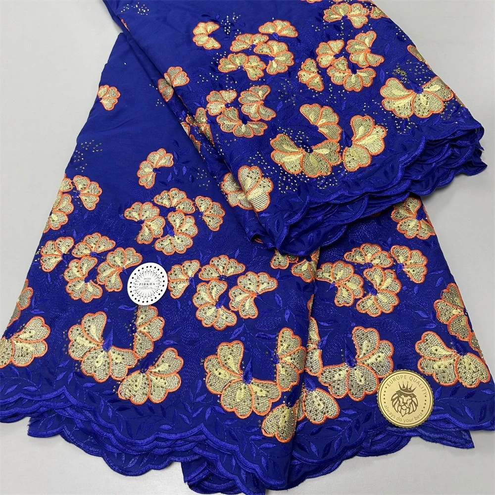 Swiss Voile Lace Cotton Embroidery, African Lace Fabric, Blue Lace,Stones, 100% Cotton, 5 Yards
Swiss Voile Lace Cotton Embroidery, African Lace Fabric, Blue Lace,Stones, 100% Cotton, 5 Yards