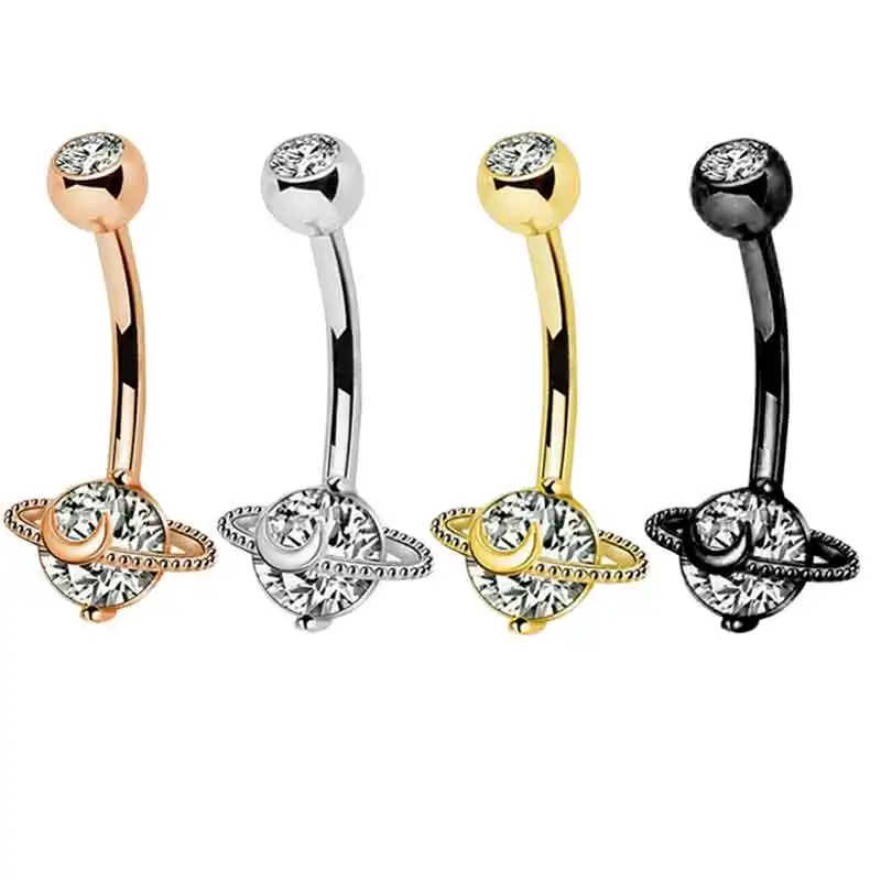 Navel Piercing Belly Button Rings Bar Belly Ring Barbell Stainless Steel Sexy Beach for Women Body Jewelry 14G Moon World
Navel Piercing Belly Button Rings Bar Belly Ring Barbell Stainless Steel Sexy Beach for Women Body Jewelry 14G Moon World