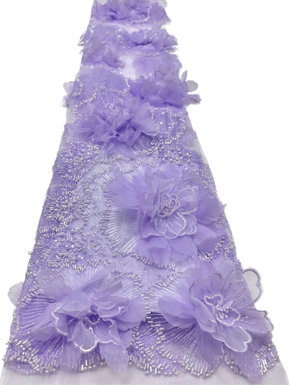 2026 Latest French 3D Flower Tulle Lace Fabric High Quality African Lace Fabrics Luxury Sequins Beads For Nigerian Party Dress
2026 Latest French 3D Flower Tulle Lace Fabric High Quality African Lace Fabrics Luxury Sequins Beads For Nigerian Party Dress