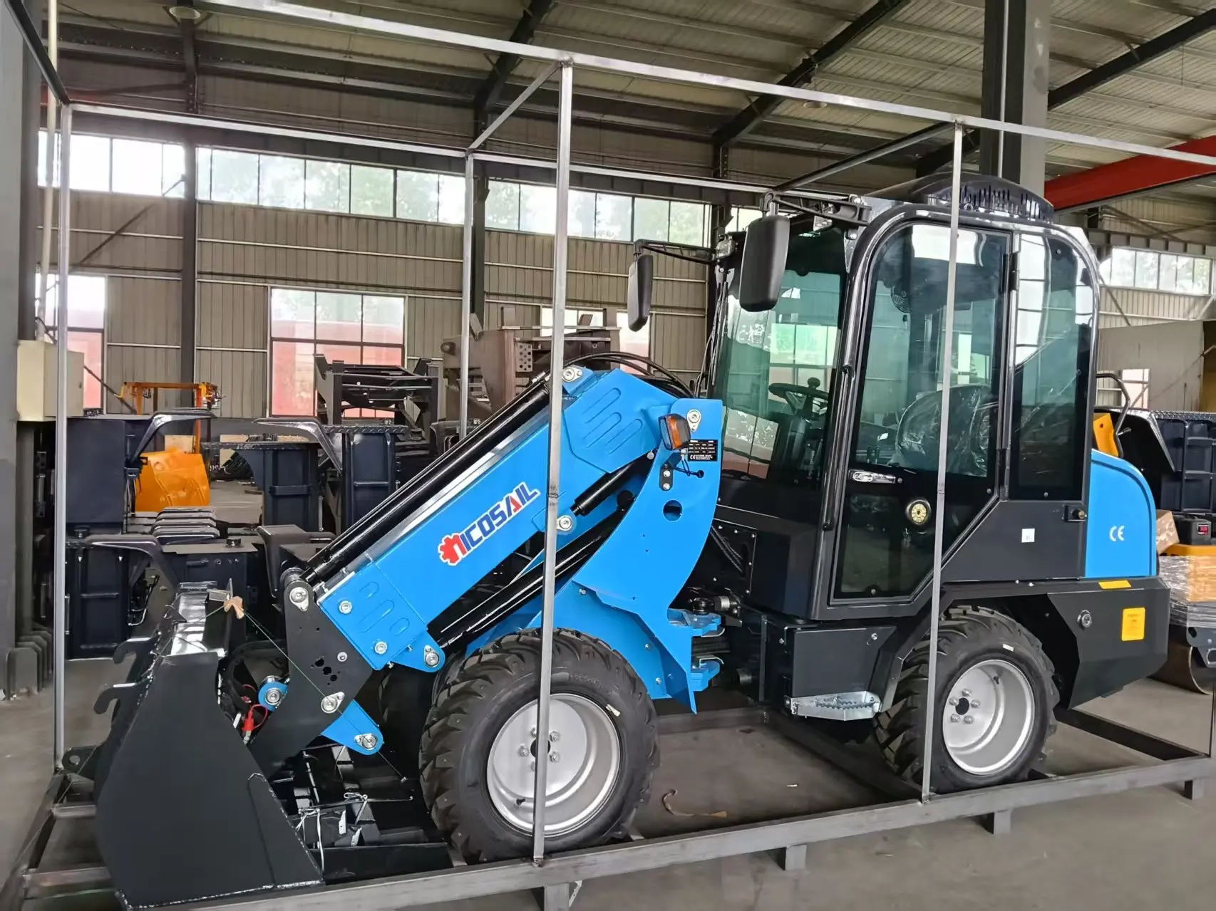 Custom KZL918 Hydraulic Wheel Loader for Agriculture Projects CE Euro 5 Quick Attach Bucket
Custom KZL918 Hydraulic Wheel Loader for Agriculture Projects CE Euro 5 Quick Attach Bucket