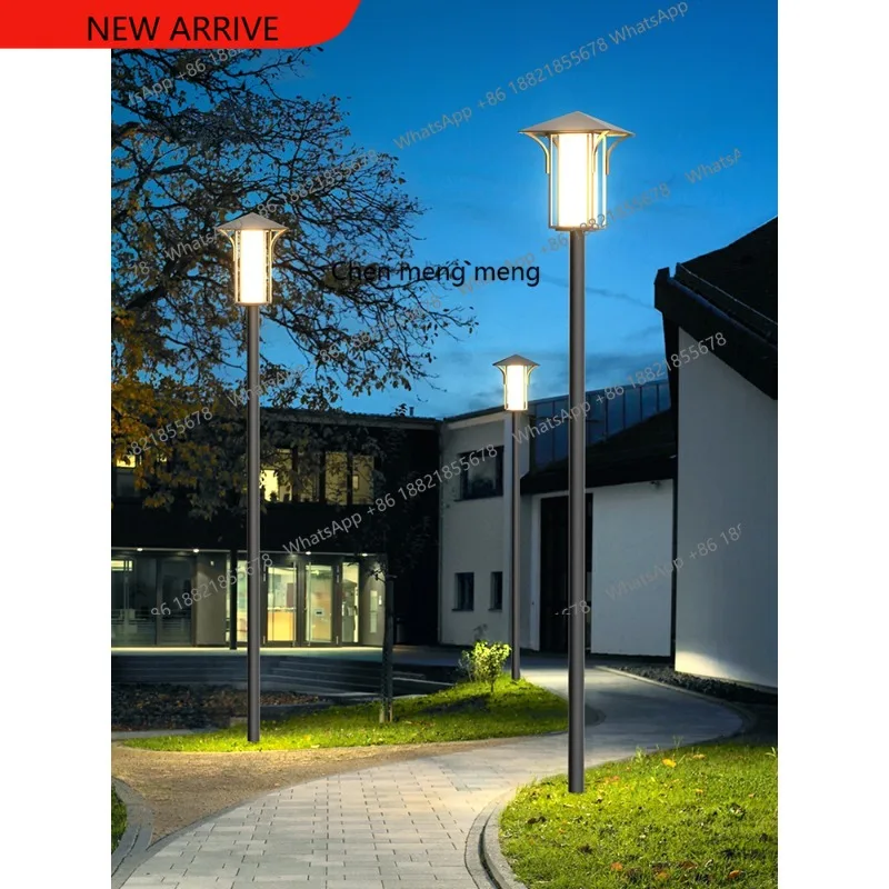 Solar simple garden lights Modern outdoor high pole lights Residential villas Garden scenic spots Road street lights
Solar simple garden lights Modern outdoor high pole lights Residential villas Garden scenic spots Road street lights