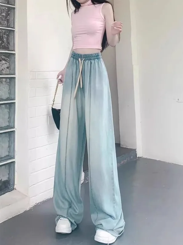 Extra Large Size Denim Wide Leg Pants Women's Summer Thin Casual Loose Jeans High Waist Straight Cut Long Trousers
Extra Large Size Denim Wide Leg Pants Women's Summer Thin Casual Loose Jeans High Waist Straight Cut Long Trousers