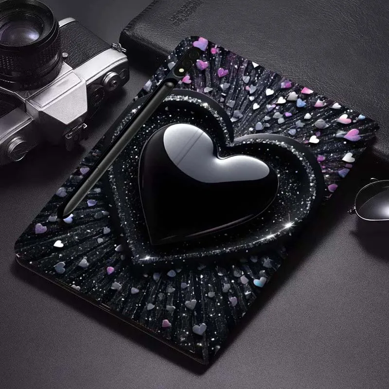 Black Heart Sparkling Hot For Samsung Galaxy Tab S6 S7 S8 S9 S10 FE Plus Lite Soft Flexible Support Tablet Case Gift
Black Heart Sparkling Hot For Samsung Galaxy Tab S6 S7 S8 S9 S10 FE Plus Lite Soft Flexible Support Tablet Case Gift