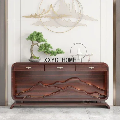 Entrance Cabinet Simple Solid Wood a Long Narrow Table Wall Altar Side View Table Modern Foyer Curio Cabinet
Entrance Cabinet Simple Solid Wood a Long Narrow Table Wall Altar Side View Table Modern Foyer Curio Cabinet
