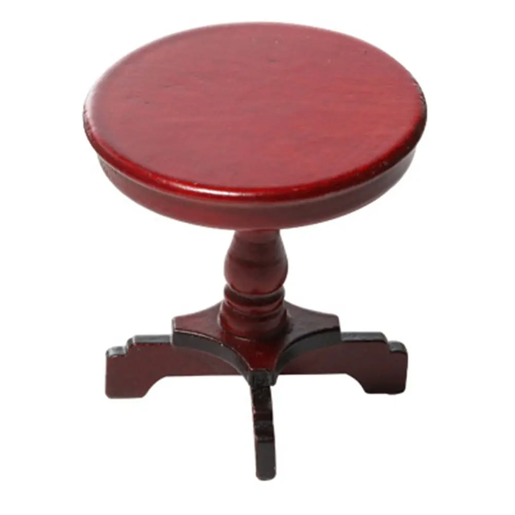 Mini Round Table Miniature Furniture Model Small Dining Wood Material Smooth Design DIY Playhouse Decor Kids Toy
Mini Round Table Miniature Furniture Model Small Dining Wood Material Smooth Design DIY Playhouse Decor Kids Toy
